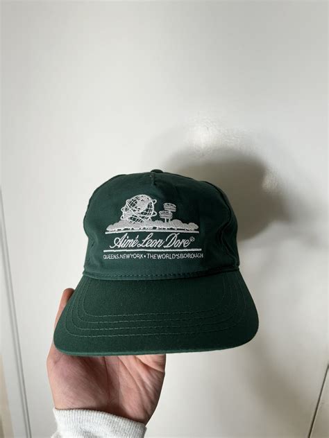 leon dore green hat.